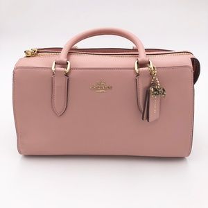 ♥️ NEW! COACH "Selena aGomez Bond Bag" PEONY/GOLD